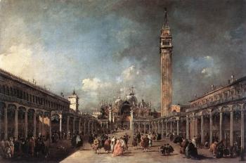 Francesco Guardi : Piazza di San Marco